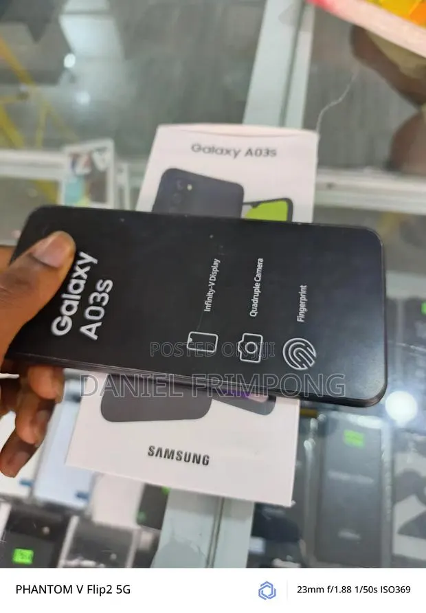 New Samsung Galaxy A03s 64 GB Black · Photo 1
