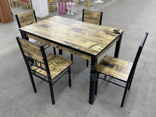 Classic Dining Table With 4chairs · Photo 2