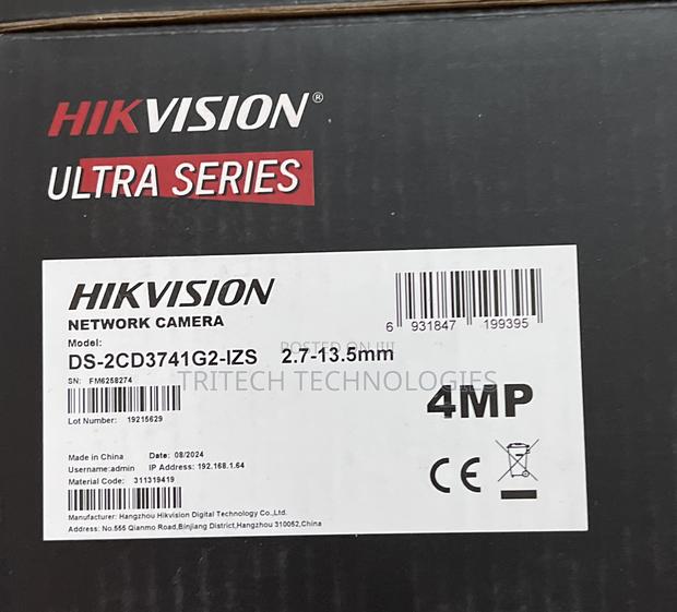 Hikvision 4mp 4mp Varifocal Dome Network Camera · Photo 2
