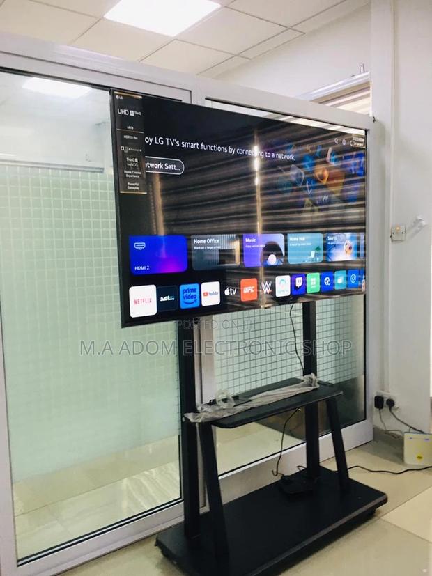 Mobile TV Stand 70"-100" - Heavy Duty Adjustable · Photo 1