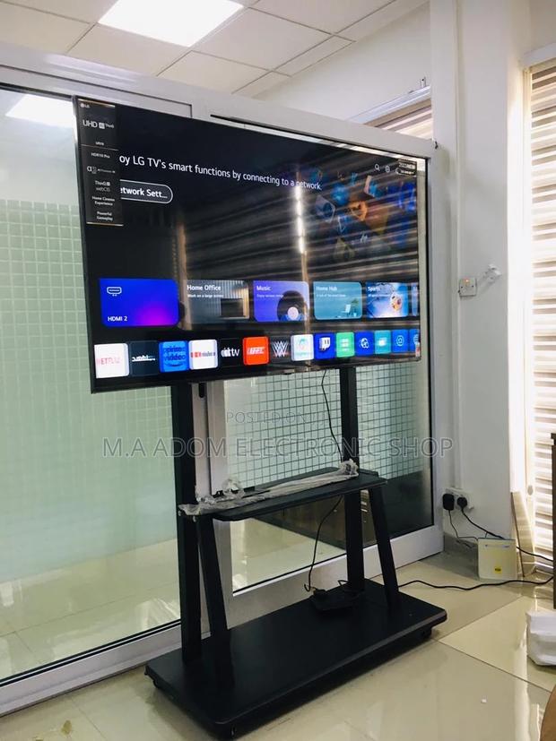 Heavy Duty TV Cart W/ Wheels for 70"-100" TVS · Photo 1