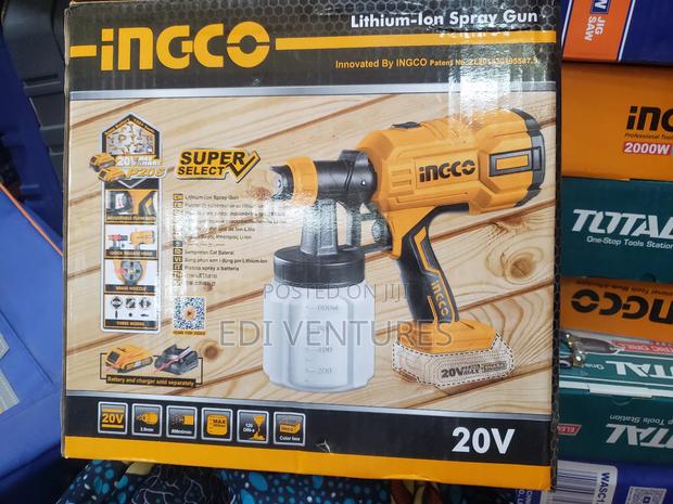 Cordless Ingco Spray Gun (Battery Sold Seperately Csgli2003 · Photo 3