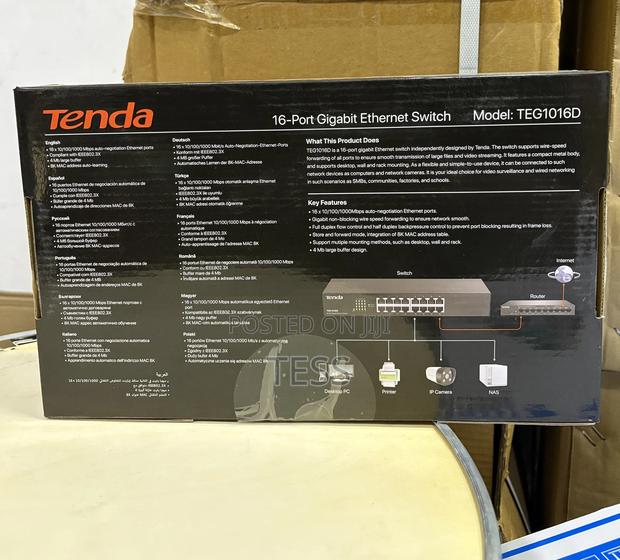 Tenda 16port Gigabit Ethernet Switch TEG1016D · Photo 2