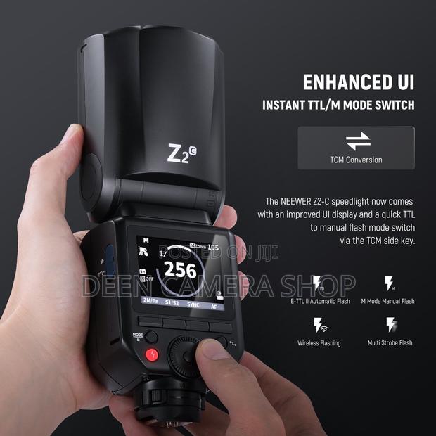 Neewer Z2 3000mah Battery TTL Round Head Flash Speedlite · Photo 2