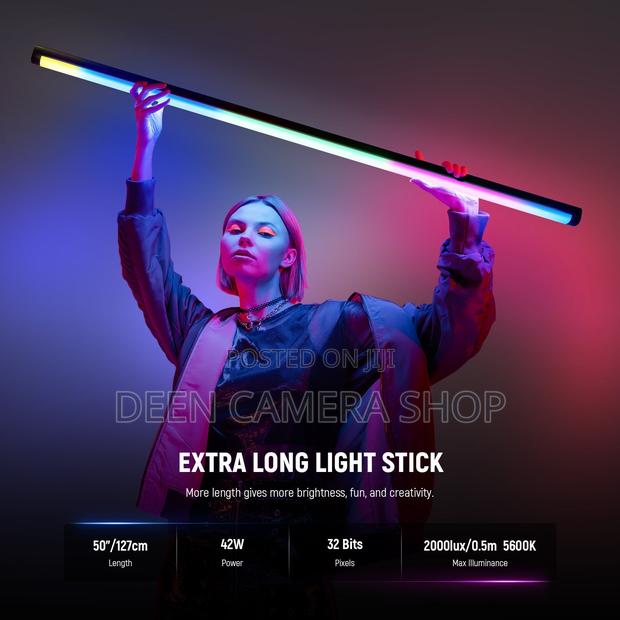 Neewer Tl120c 42w RGB Tube Light With App/2.4g/DMX Control · Photo 2