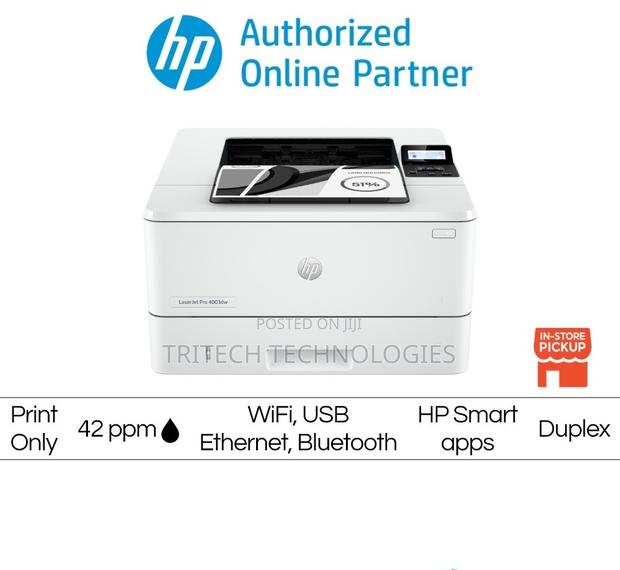 HP Laserjet Pro 4003dw Printer A4 Duplex, Network, Wireless, · Photo 1