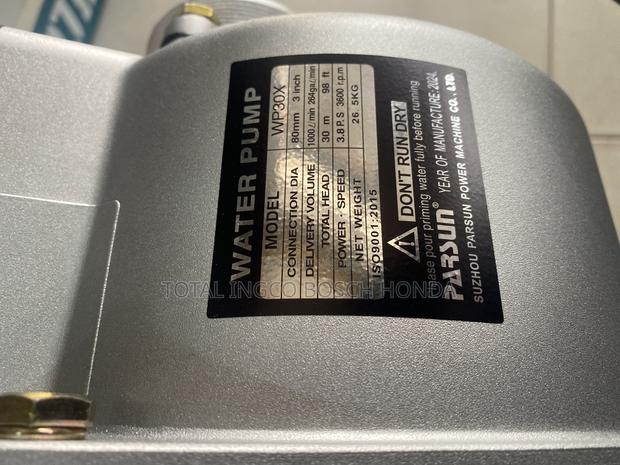 Water Pump 3” Water Pump Brand New Parsun 5.5hp ( Strong Body) · Photo 3