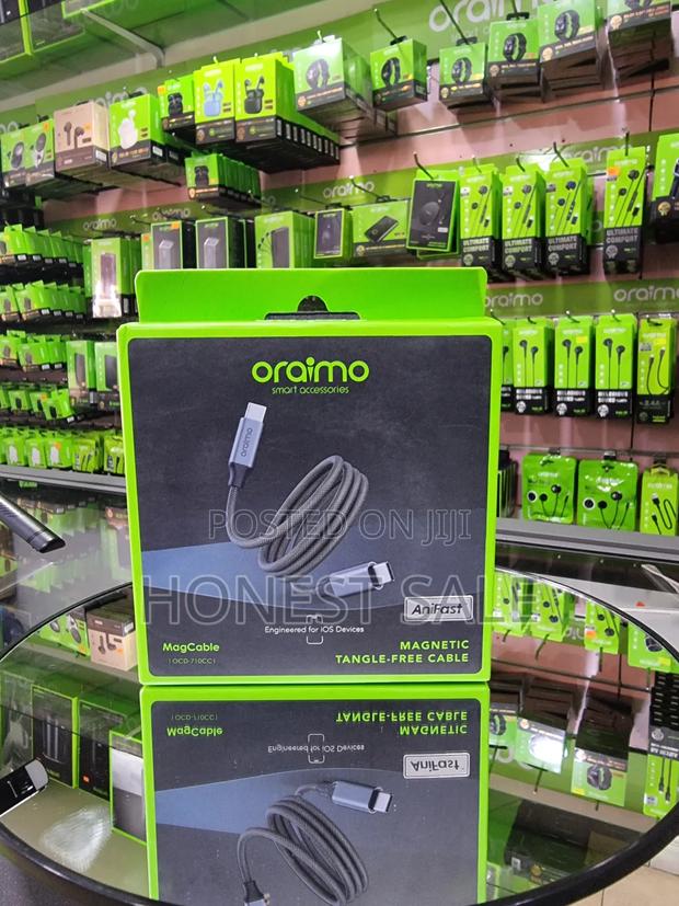 Oraimo Magcable 1m 60w Type-C to Type-C Data Cable · Photo 2