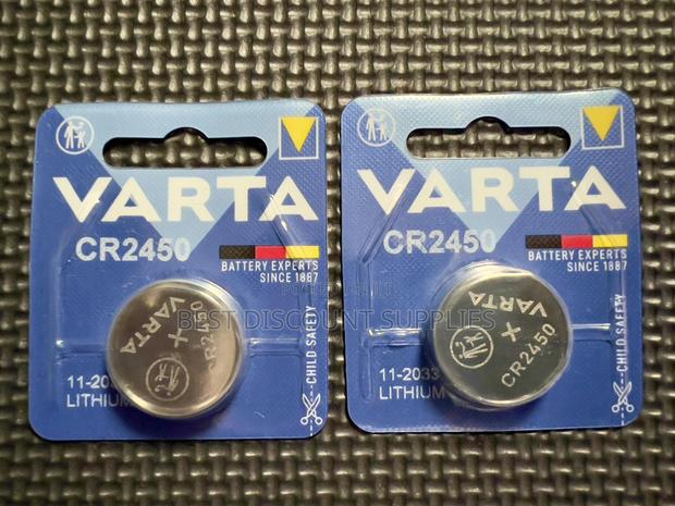 Original Varta 2450 Car Key Fob Battery · Photo 2