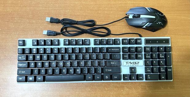 T-Wolf Gaming Usb Wired Keyboard Mouse Set Combo - Tf230 · Photo 2