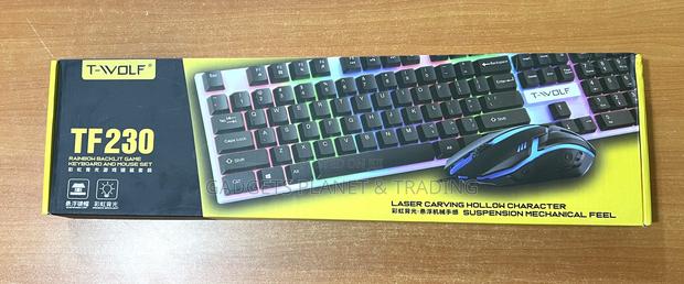 T-Wolf Gaming Usb Wired Keyboard Mouse Set Combo - Tf230 · Photo 3