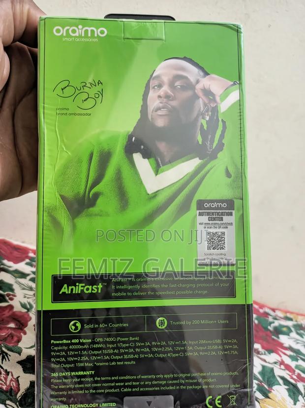 Oraimo Powerbox 400 Vision 40000mah 22.5w Power Bank · Photo 3