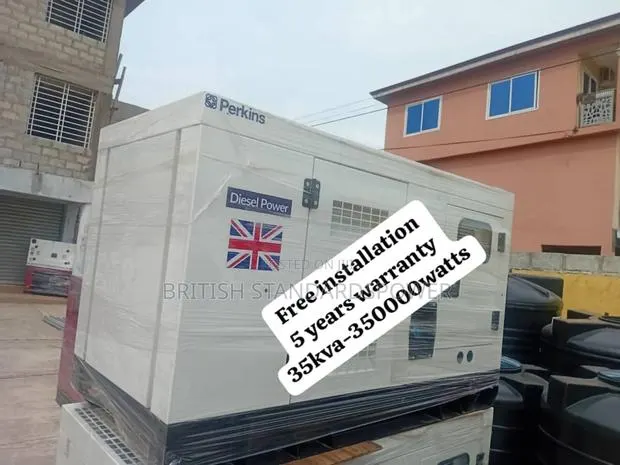 Exceptional 35kba Silent Diesel Generator · Photo 1