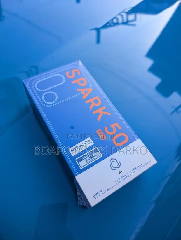 New Tecno Spark 50 Pro 256 GB Black · Photo 1