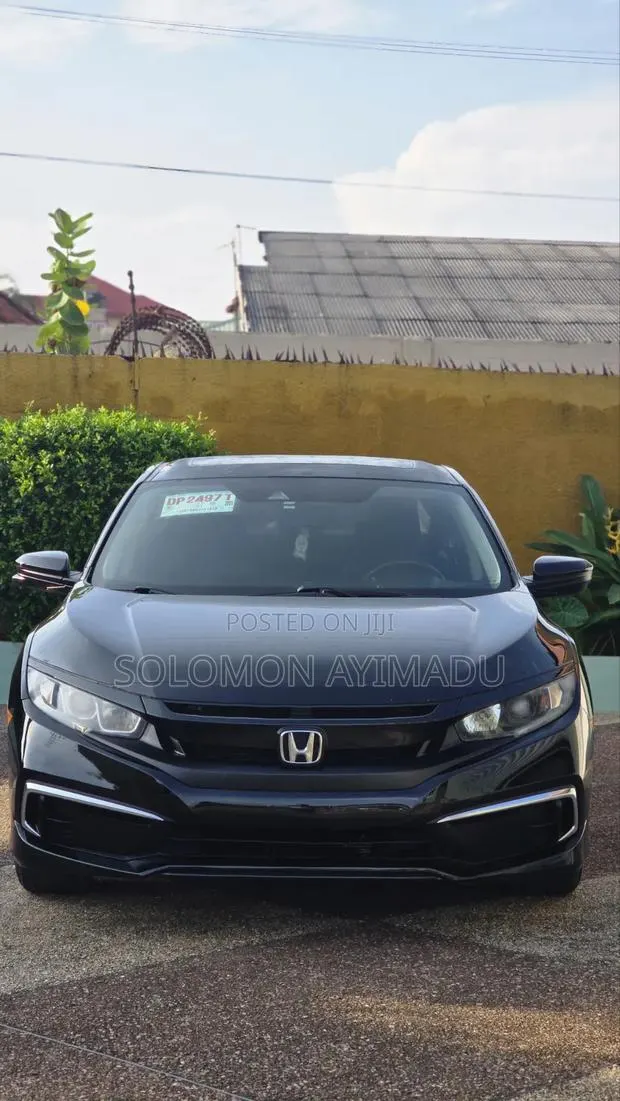 Honda Civic EX 2021 Black · Photo 1