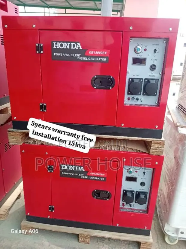 Royal Prime Honda Diesel 16500watts 15kva Diesel 15kva · Photo 1