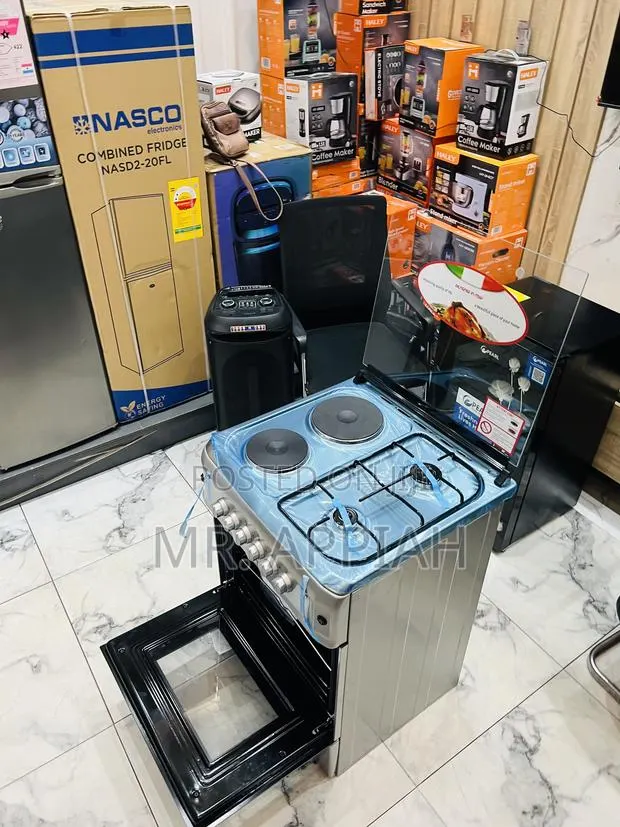 Extremely Quality Ferre 60x60cm 2 Gas + 2 Electric Cooker(Oven) · Photo 1