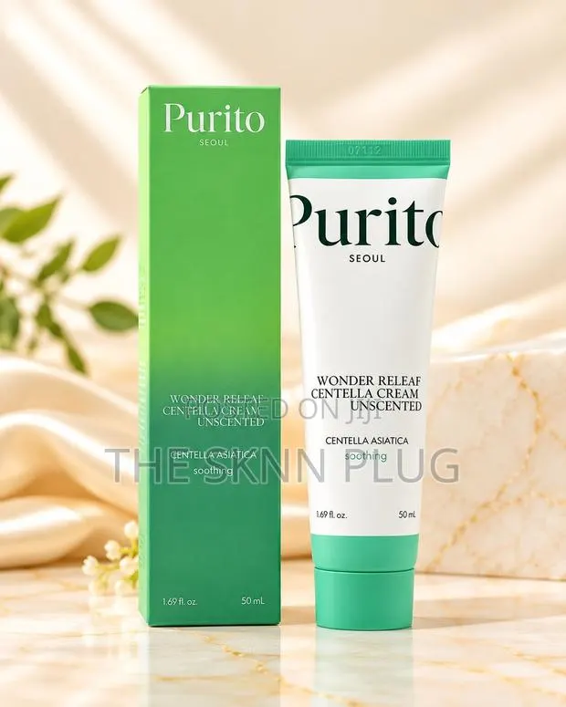 Purito Wonder Releaf Centella Cream Unscented – 50ml · Photo 1