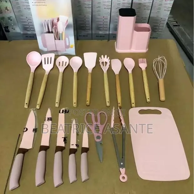 Silicone Kitchen Knife Set · Photo 1