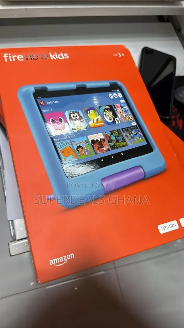 New Amazon Fire HD 10 Kids Edition 2021 32 GB Blue · Photo 1