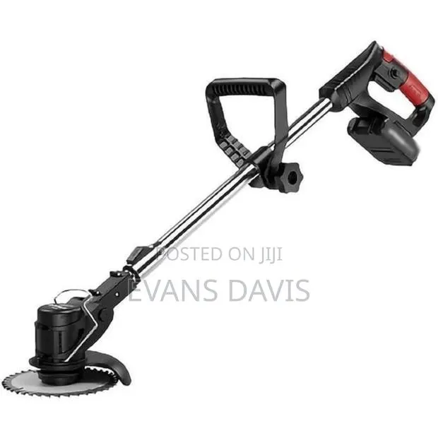 Rechargeable Lawn or Weed Cutter / Mower With Blade and Two Batteries · Photo 1