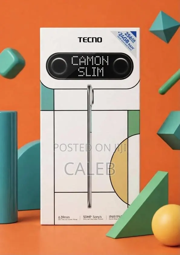 New Tecno Camon Slim 256 GB White · Photo 1