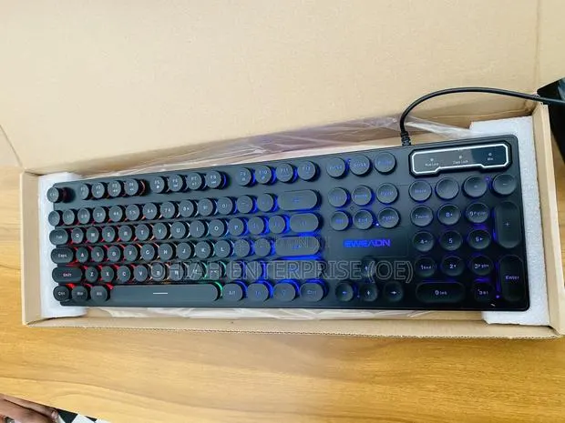 Brand New Office/Gamers Dust/Water Resistant Rugged Colorful Keyboard · Photo 1