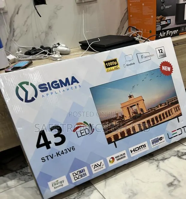 Kindly Order Full Hd 43” Sigma Led Sig-K43v6 Tv · Photo 1