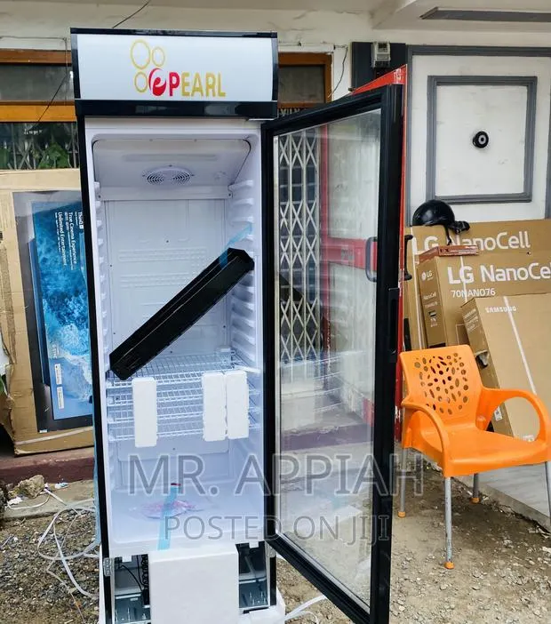 Pearl PVC 424-2b Single Door Electric Display Fridge(White) · Photo 1