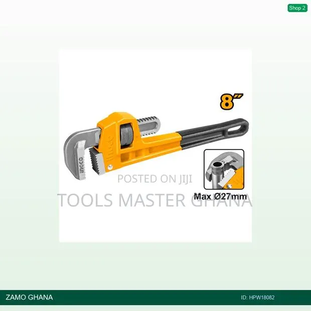 Pipe Wrench 8" - Hpw18082 · Photo 1