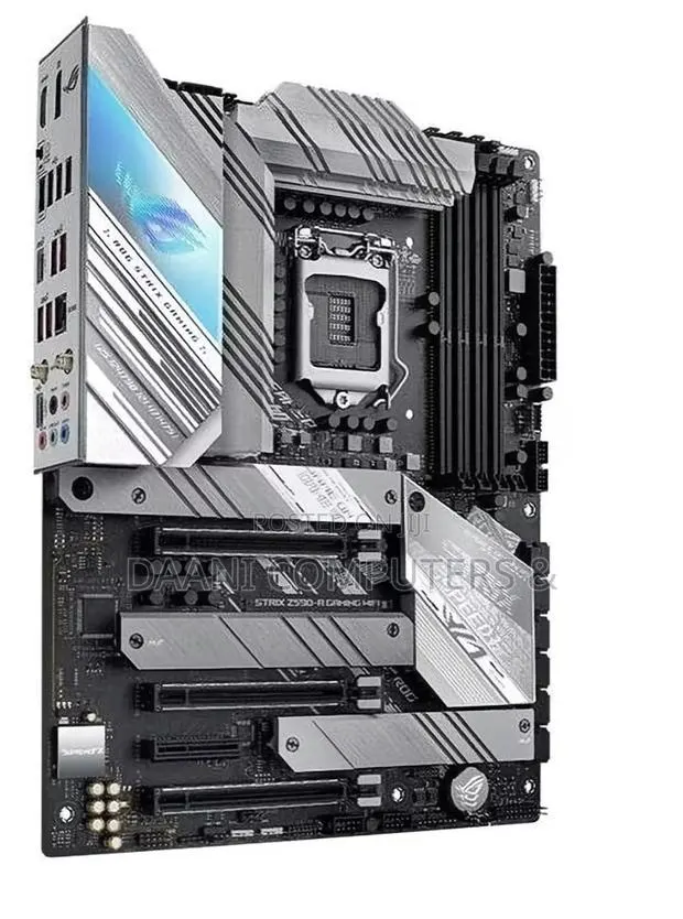 ASUS Rog Strix Z590-a Gaming Wifi + I9 11900F CPU · Photo 1