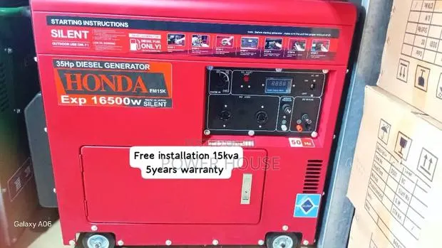 Honda 15kva Diesel Generator – Heavy-Duty Electric Start 16500watts · Photo 1