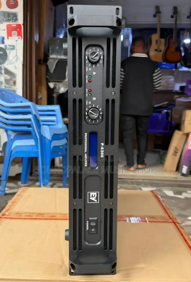 Electro-Voice P-6300 Professional Power Amplifier. · Photo 1