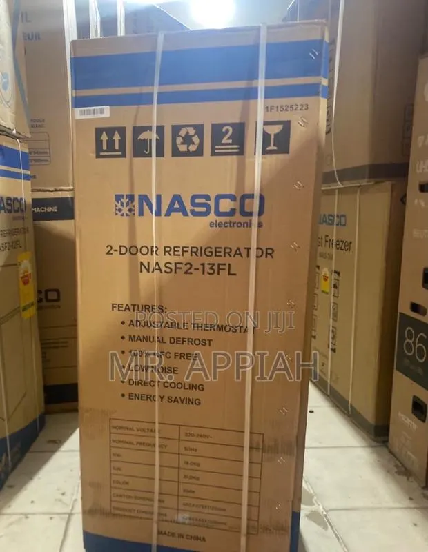 Extremely Classic Nasco NASF2-13FL Top Mount Freezer Fridge(dark Gray) · Photo 1