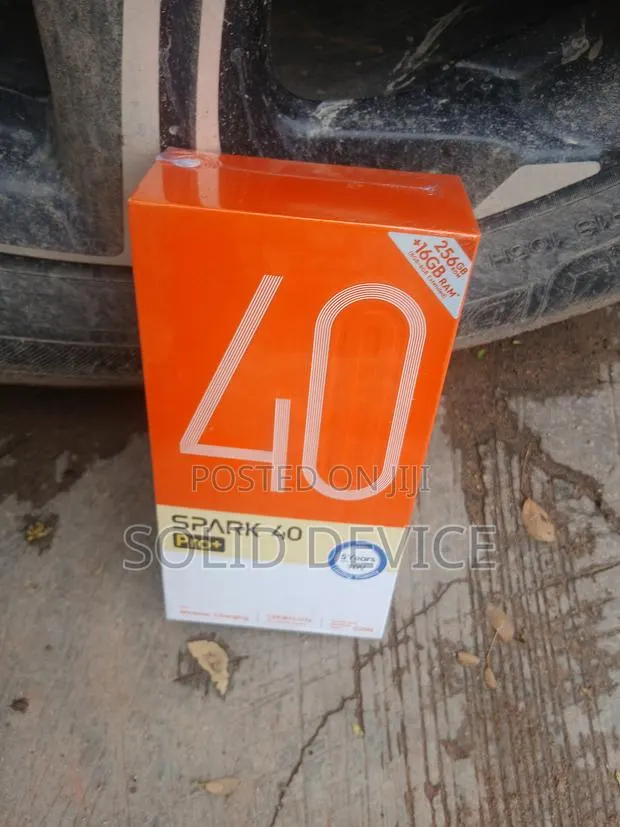 New Tecno Spark 40 Pro+ 256 GB Blue · Photo 1