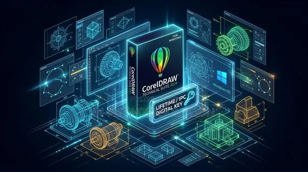 CorelDRAW Technical Suite 2024 for Windows for 1pc Digital Key Lifetme · Photo 1