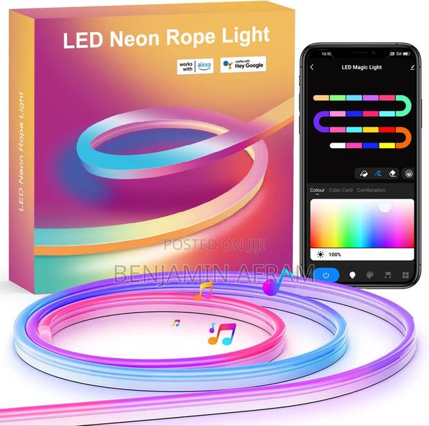 RGB Magic Neon Strip Lights · Photo 1