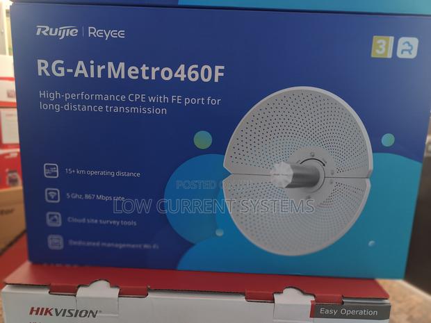Ruijie Airmetrog Bridge Cpe PTP PTMP Wireless Long Distance · Photo 1