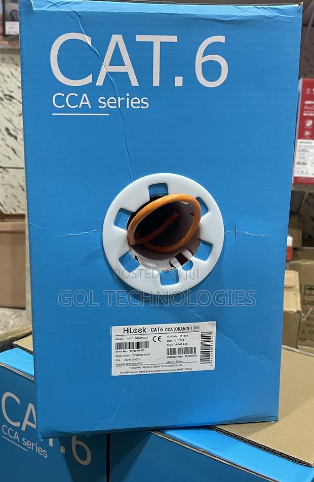 Cat6 305m Cable Utp Hilook Original Cca (Orange) Nc-1ln6uu · Photo 3