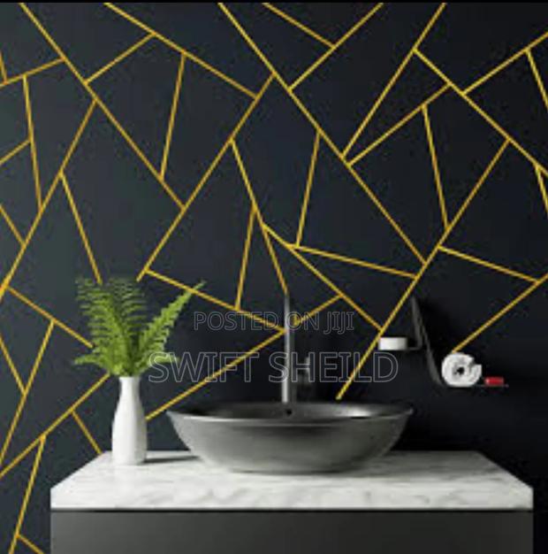 2cm X 50m Gold Tape for Wall Decor · Photo 3