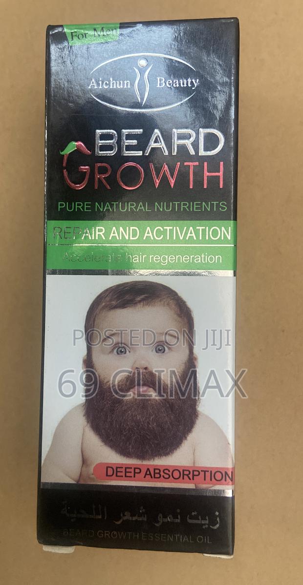 Organic Beard Growth Oil · Photo 1