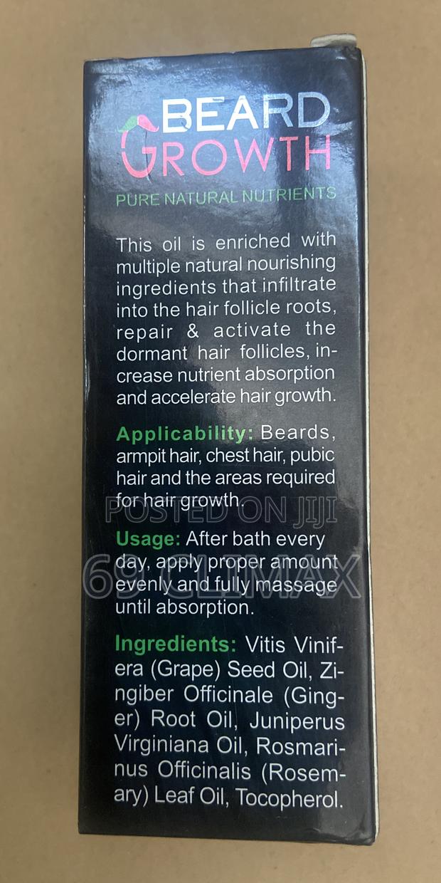 Organic Beard Growth Oil · Photo 2
