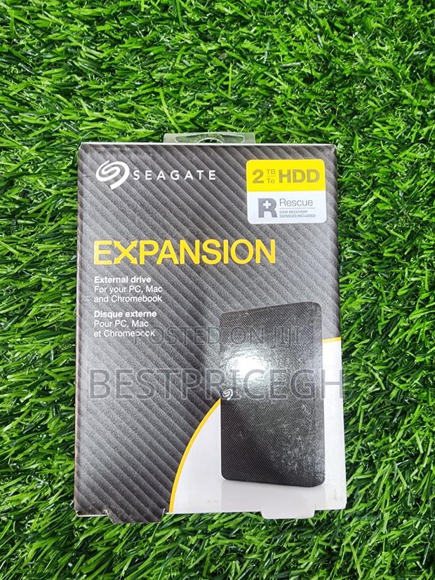 Seagate Expansion Portable 2TB External Hard Drive HDD. · Photo 1