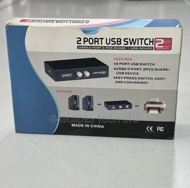 2 Port Usb 2.0 Printer Sharing Switch, 2-Port Printer Switch · Photo 4