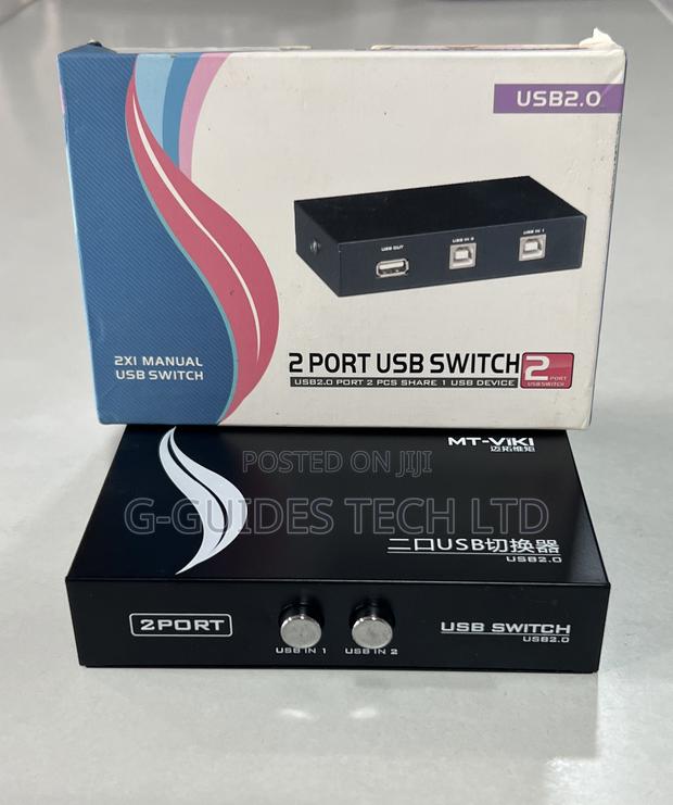 2 Port Usb 2.0 Printer Sharing Switch, 2-Port Printer Switch · Photo 1