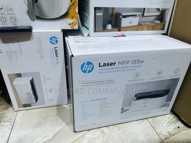 Uncompromising Laser Quality HP 135w All in One Printer · Photo 1