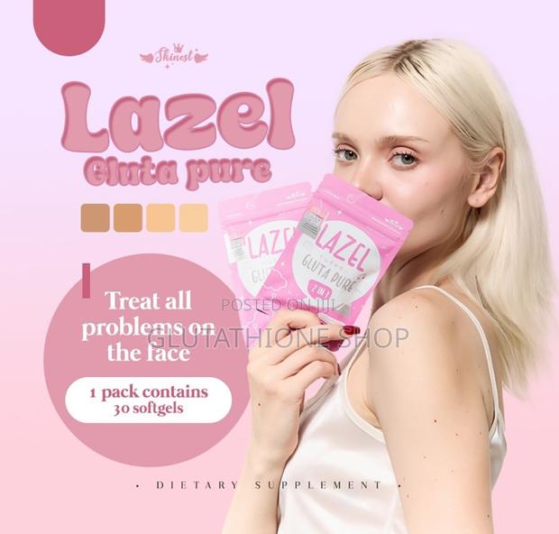 Lazel Gluta Pure Skin Glowing Supplement · Photo 1