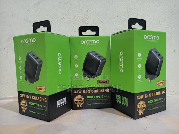 Oraimo Powergan 33 Pro 33w Gan Wall Charger · Photo 1