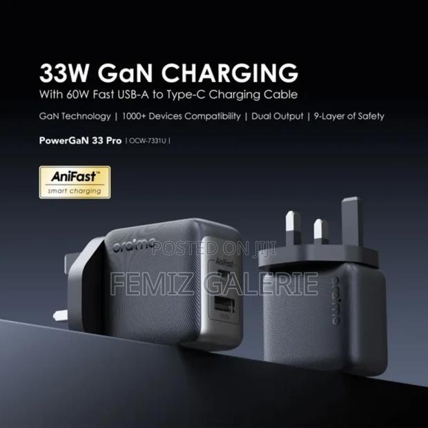 Oraimo Powergan 33 Pro 33w Gan Wall Charger · Photo 2
