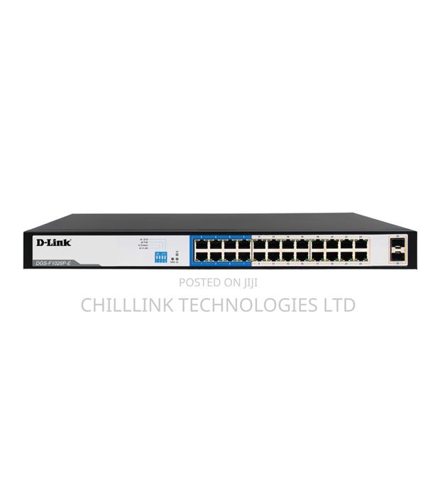D-Link 24 Port Poe Gigabit Unmanaged Switch · Photo 1